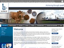 Tablet Screenshot of leogroupltd.co.uk